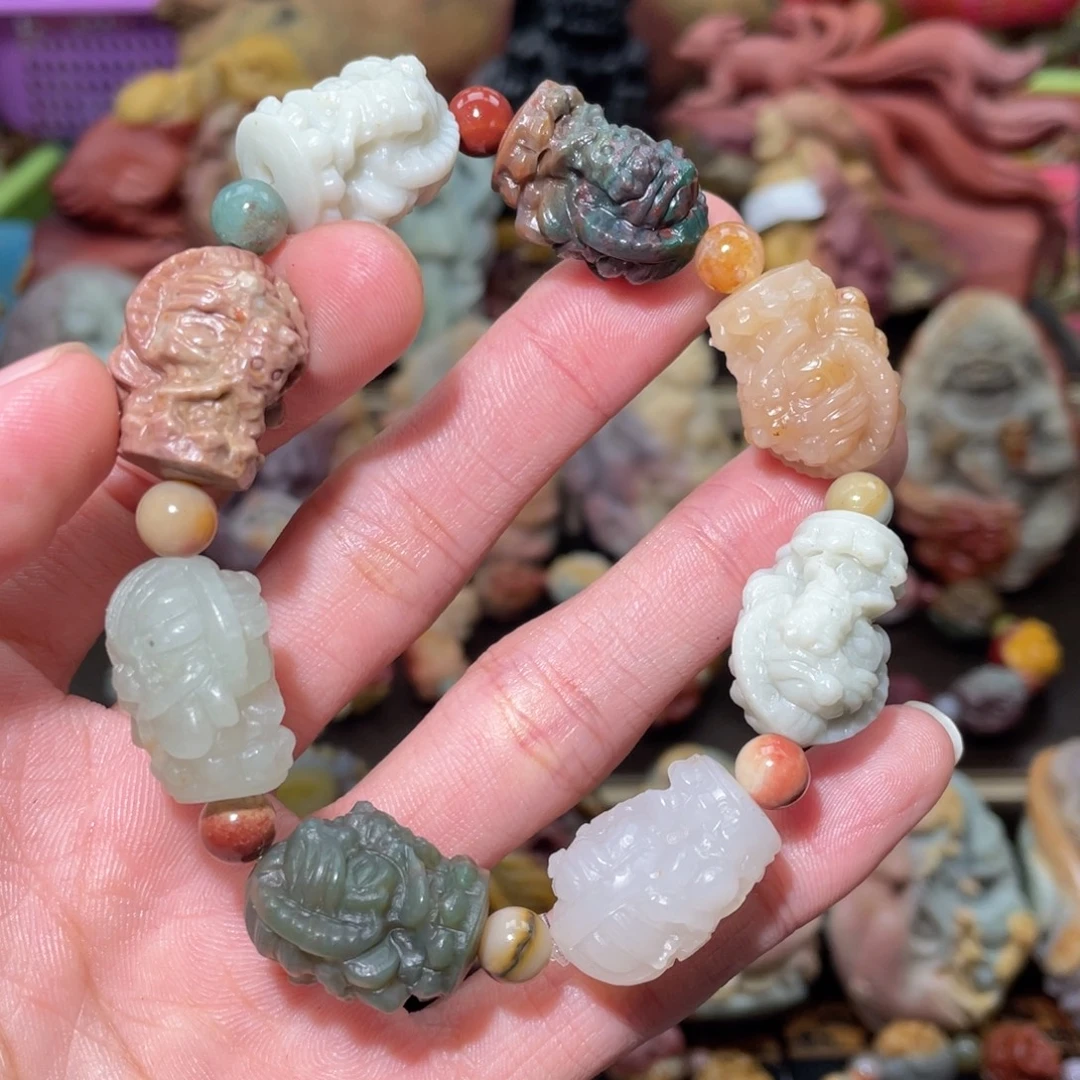 石英质玉未镶嵌手链