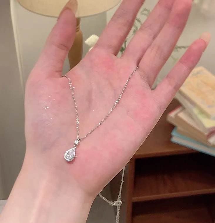 合金项链 ELYSIUM 轻奢时尚气质百搭项链一滴泪（8051）