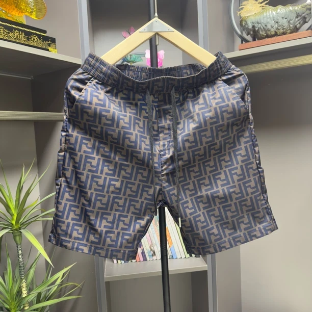 印花五分男士升级版短裤夏季新款潮流字母图案百搭宽松运动休闲裤