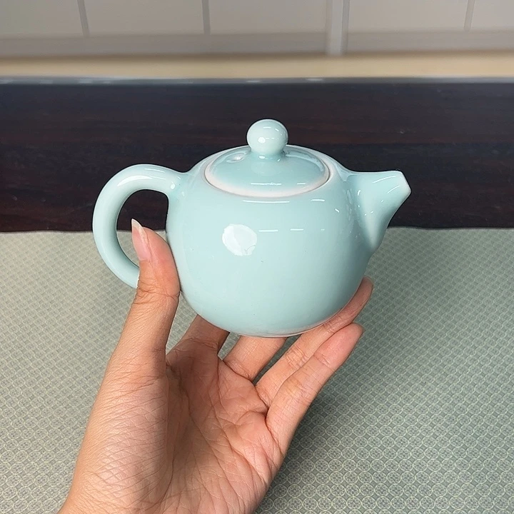 龙泉云间青瓷小米茶器