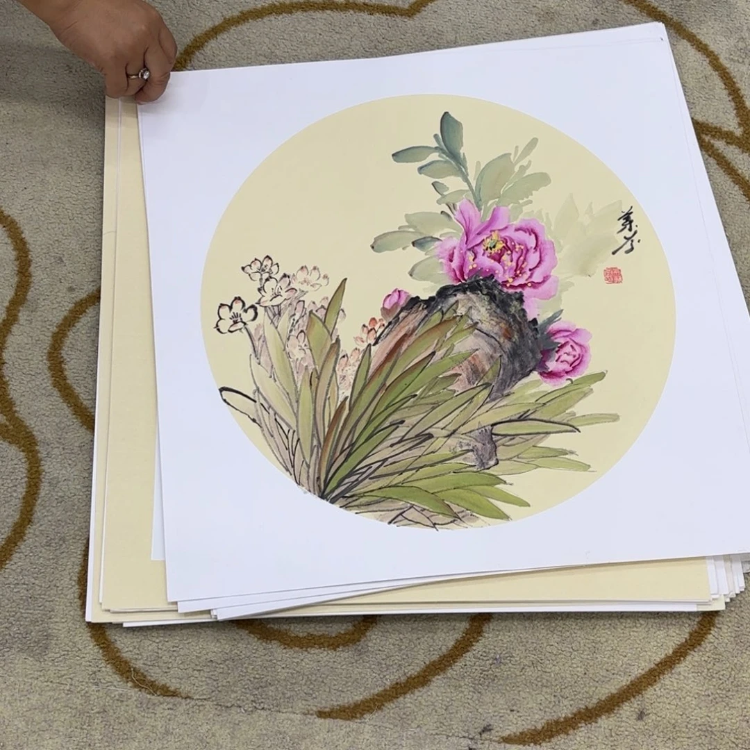 国画国画老师作品刘