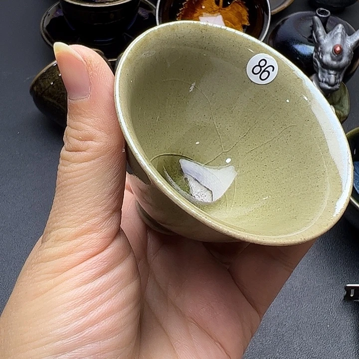 茶盏建窑建盏主人杯