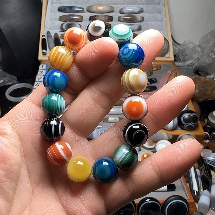 玛瑙/玉髓未镶嵌手串