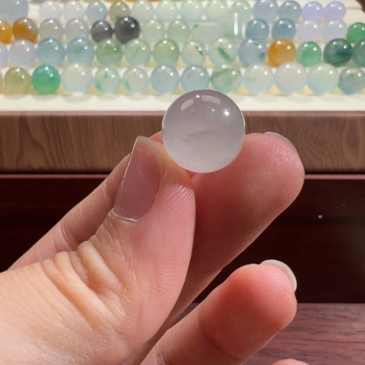 翡翠散珠天然缅甸翡翠A货12.1