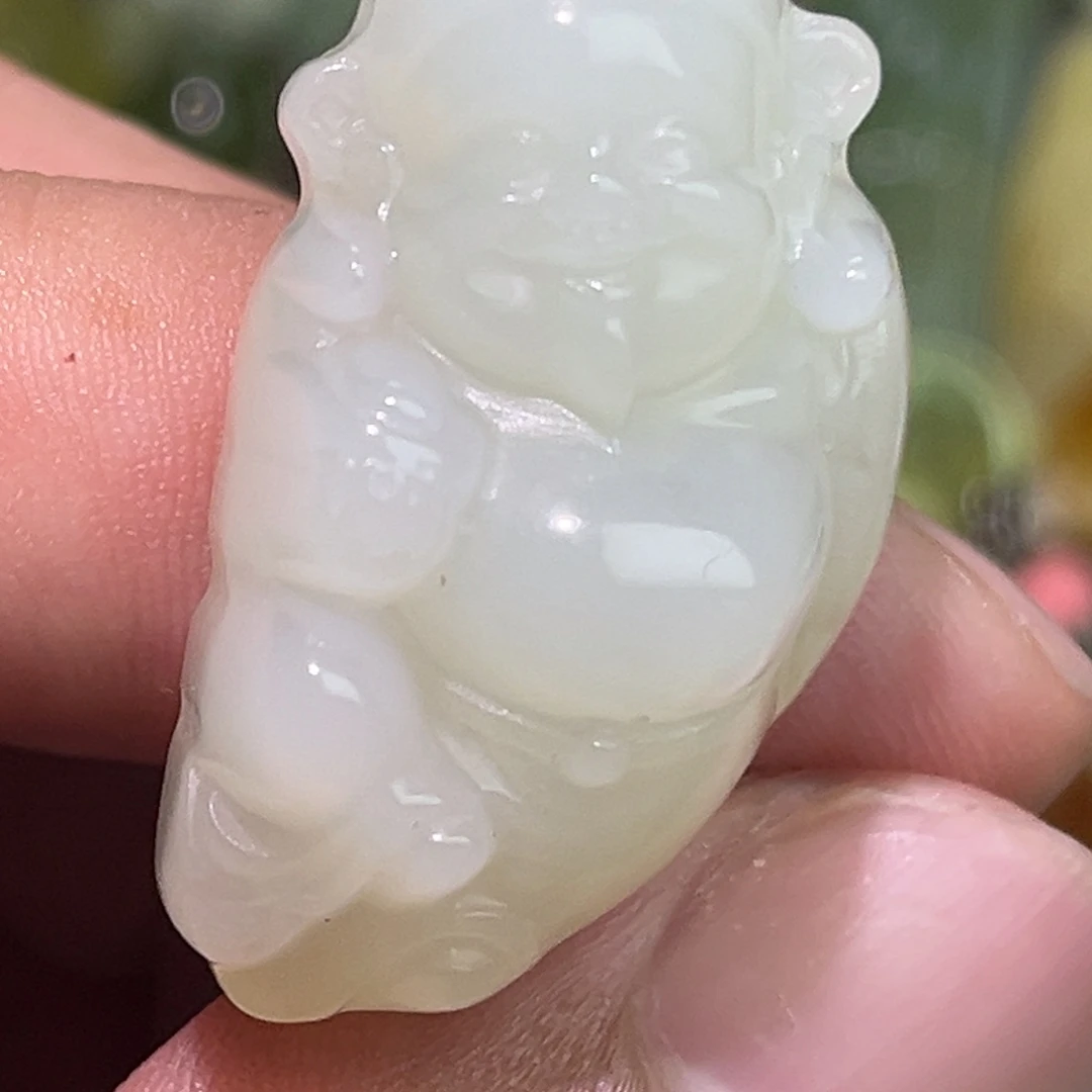 岫玉未镶嵌颈饰55