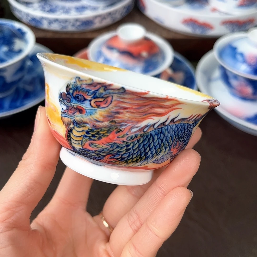 手绘高温瓷器瓷器