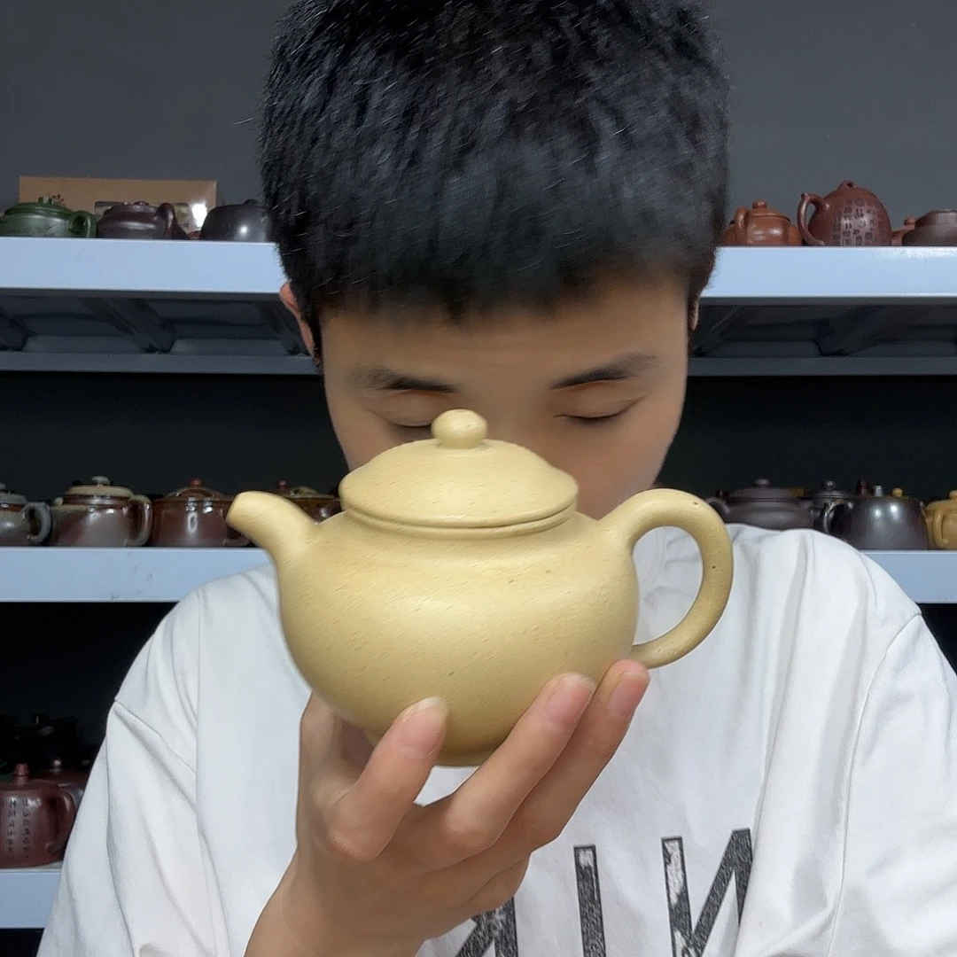 茶壶底槽青民间手艺人全手工制作