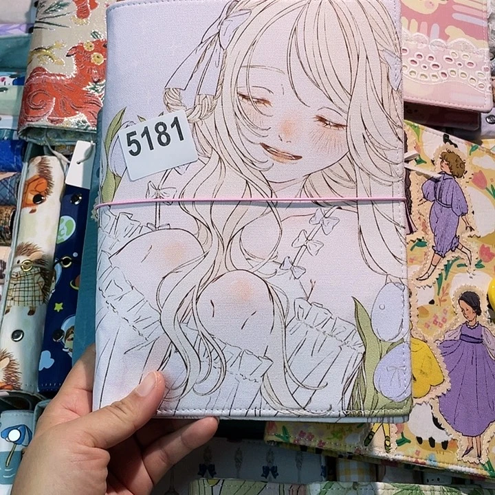 织绣A5 活页不加纸5181