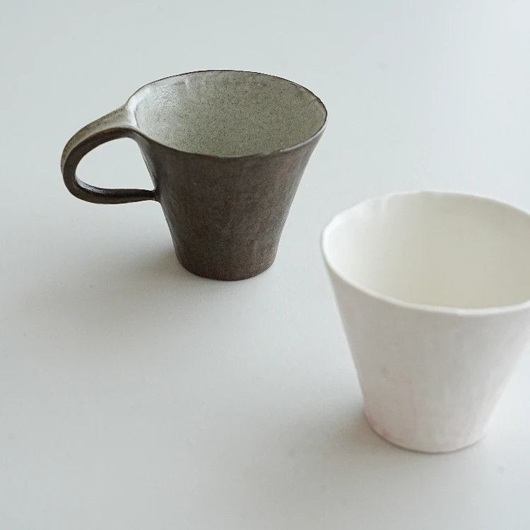 VAST无垠器皿 | 花茶杯滑滑梯咖啡对杯手作简约送礼下午茶一人饮