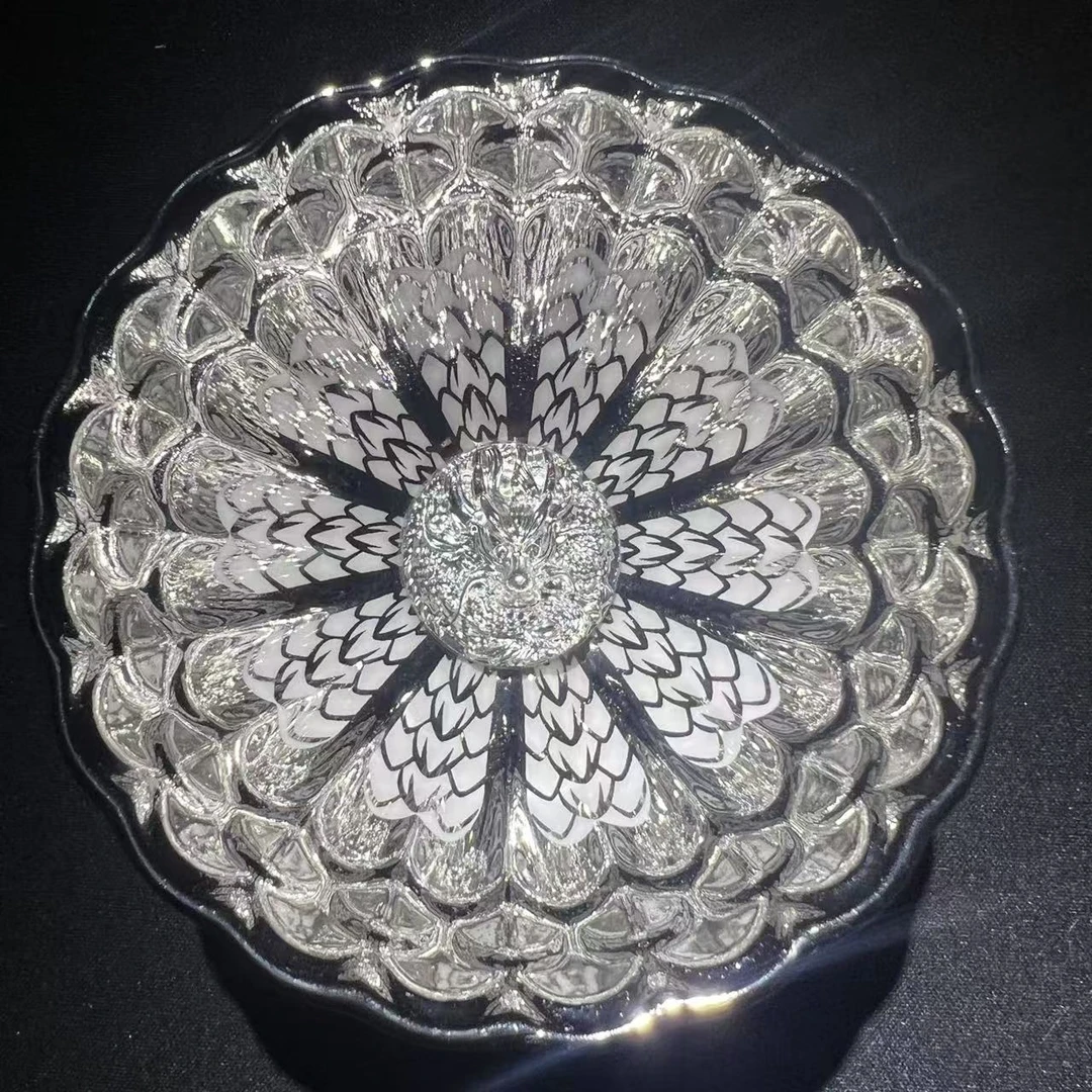 冰清玉洁 龙鳞纹杯    单杯