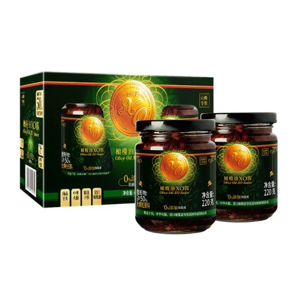 李锦记 橄榄油XO酱 220g/瓶*2