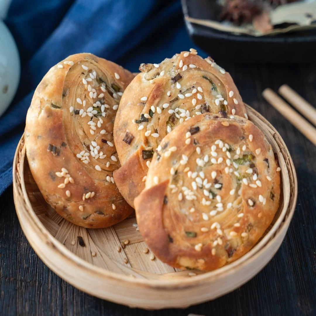 7种黄桥烧饼胡椒饼锅盔烧饼学习制作视频课程