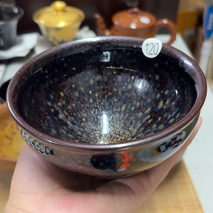 茶盏120 坚记茶盏摆件