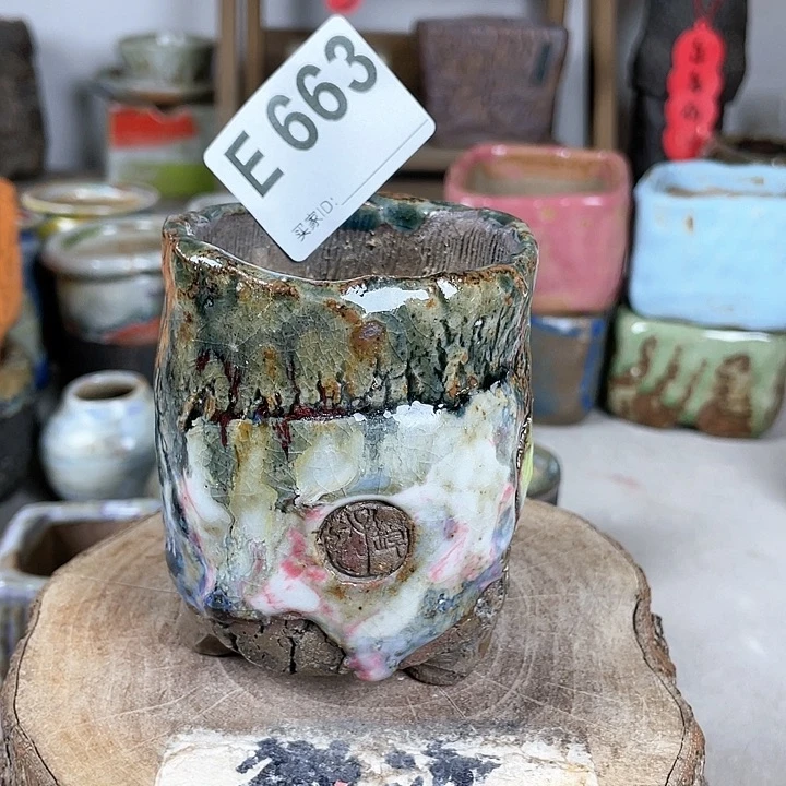 紫砂花盆开播福利 陶瓷花盆