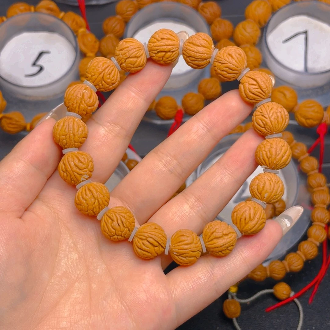 桃核吊坠龙鳞满天星1.4