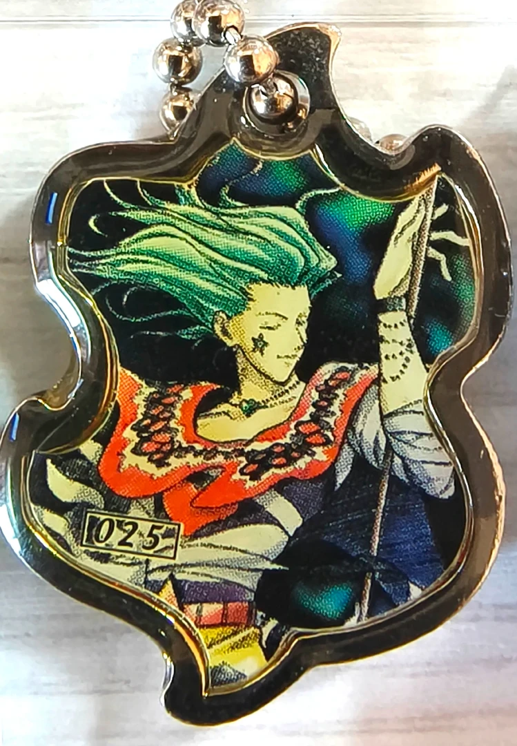 全职猎人原画古早金属挂件