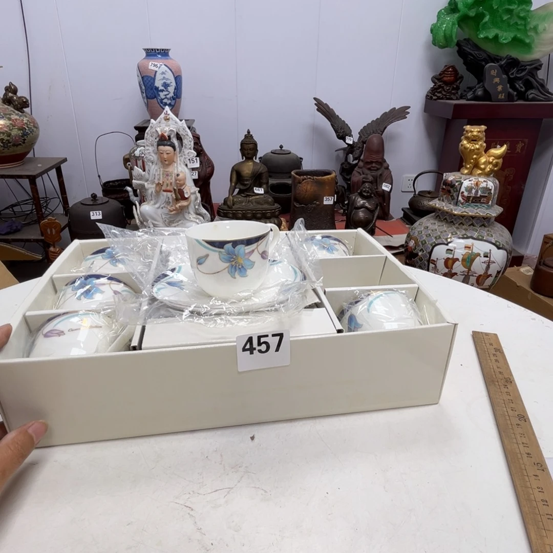 瓷片摆件工艺品瓷器摆件777