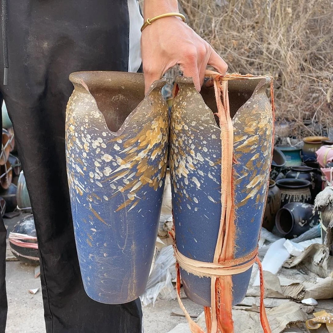 红陶宜兴紫砂花盆