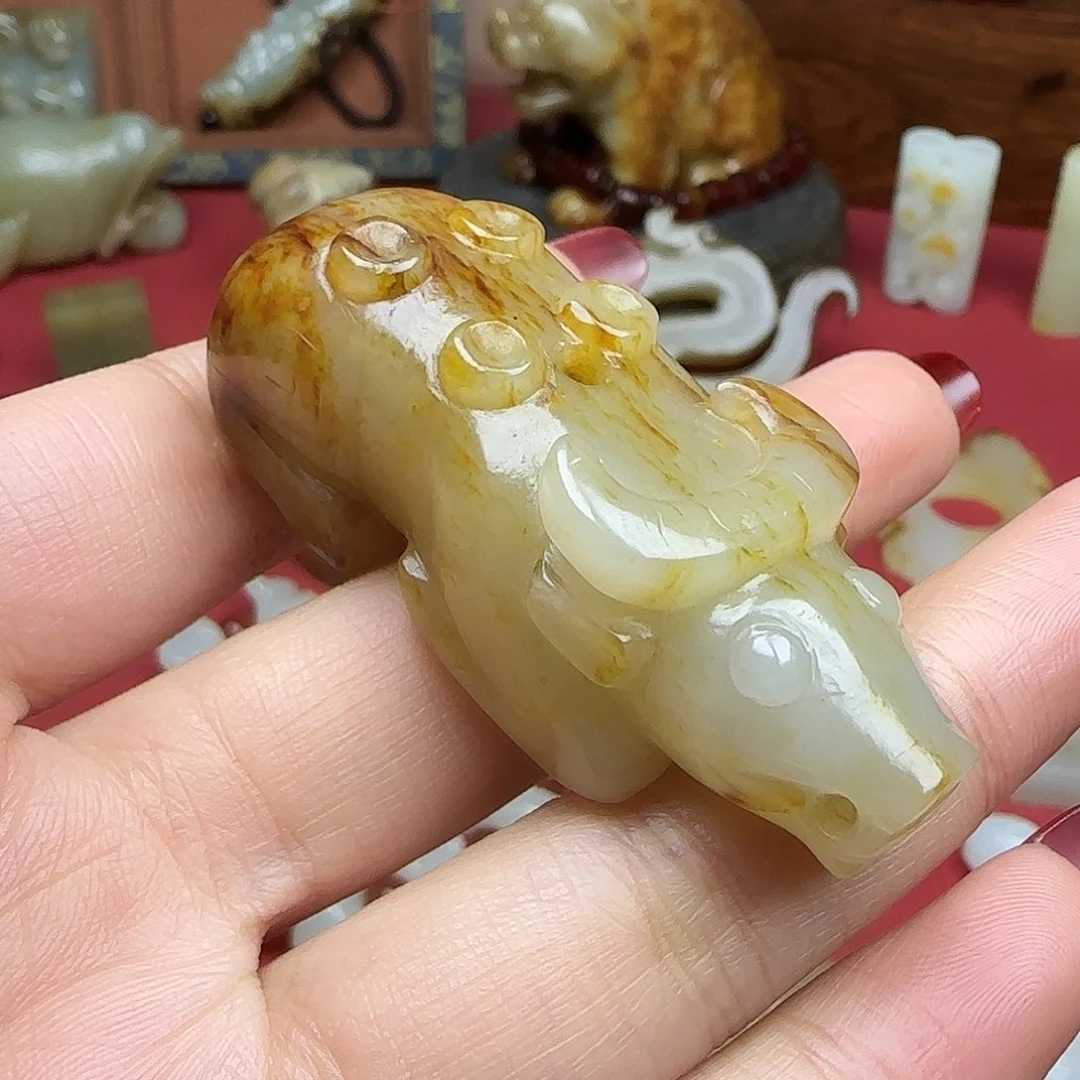 幸***诺和田玉未镶嵌挂件