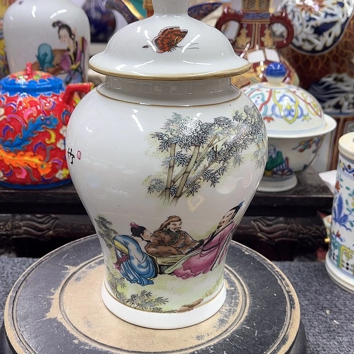 瓷片摆件家居设计风格
