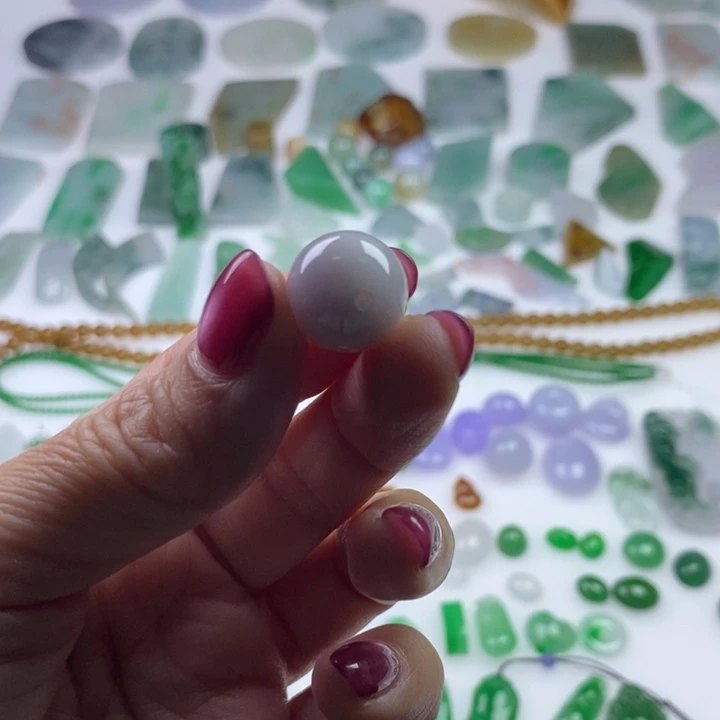 翡翠未镶嵌挂件天然翡翠