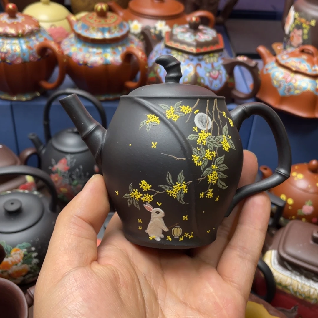 漕***产茶杯紫砂紫砂茶壶