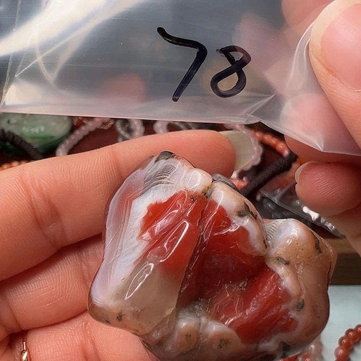 南红玛瑙未镶嵌配饰78