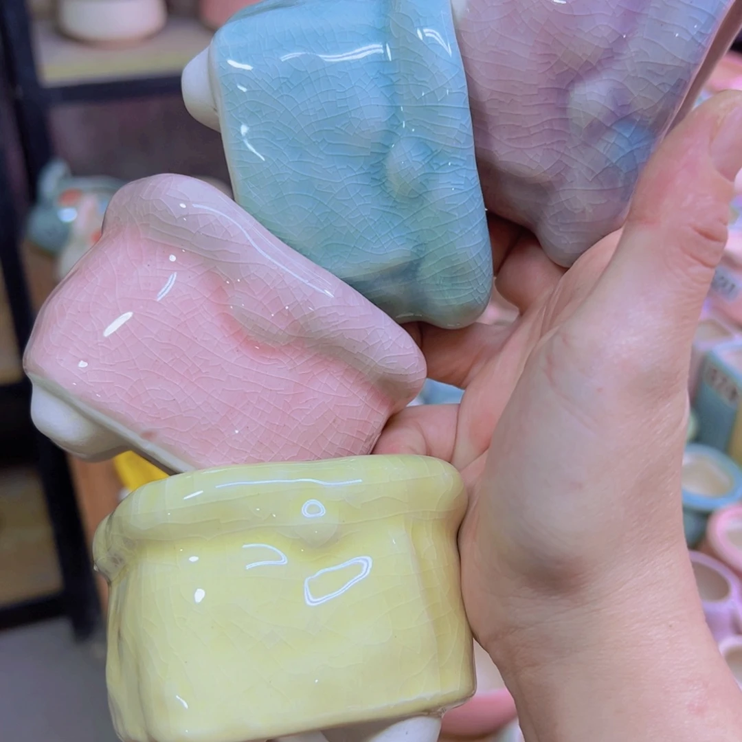 陶瓷花盆当场凑满12包邮