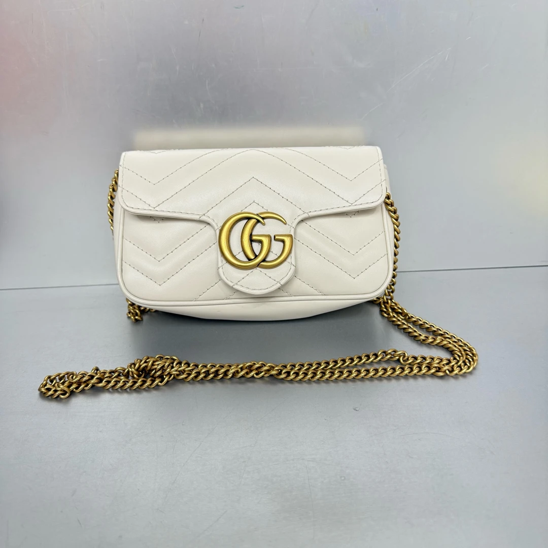 99新 GUCCI/古驰 Gucci马蒙mini白金 99新