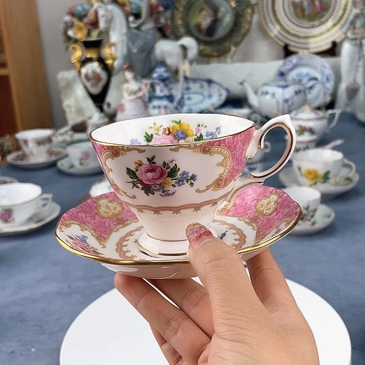 中古欧瓷瓷器小房子