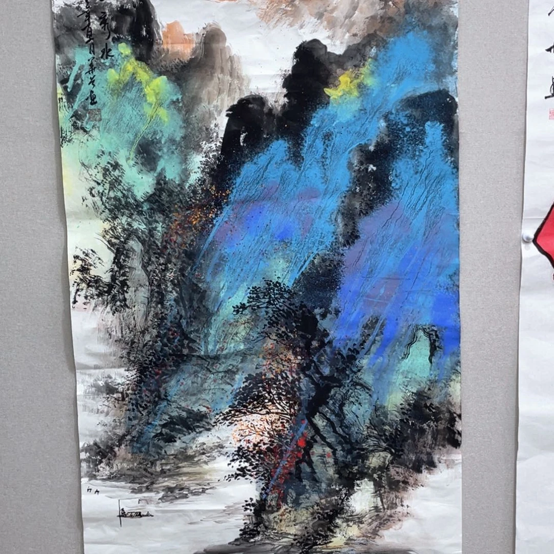 国画毛华兮老师作品欣赏