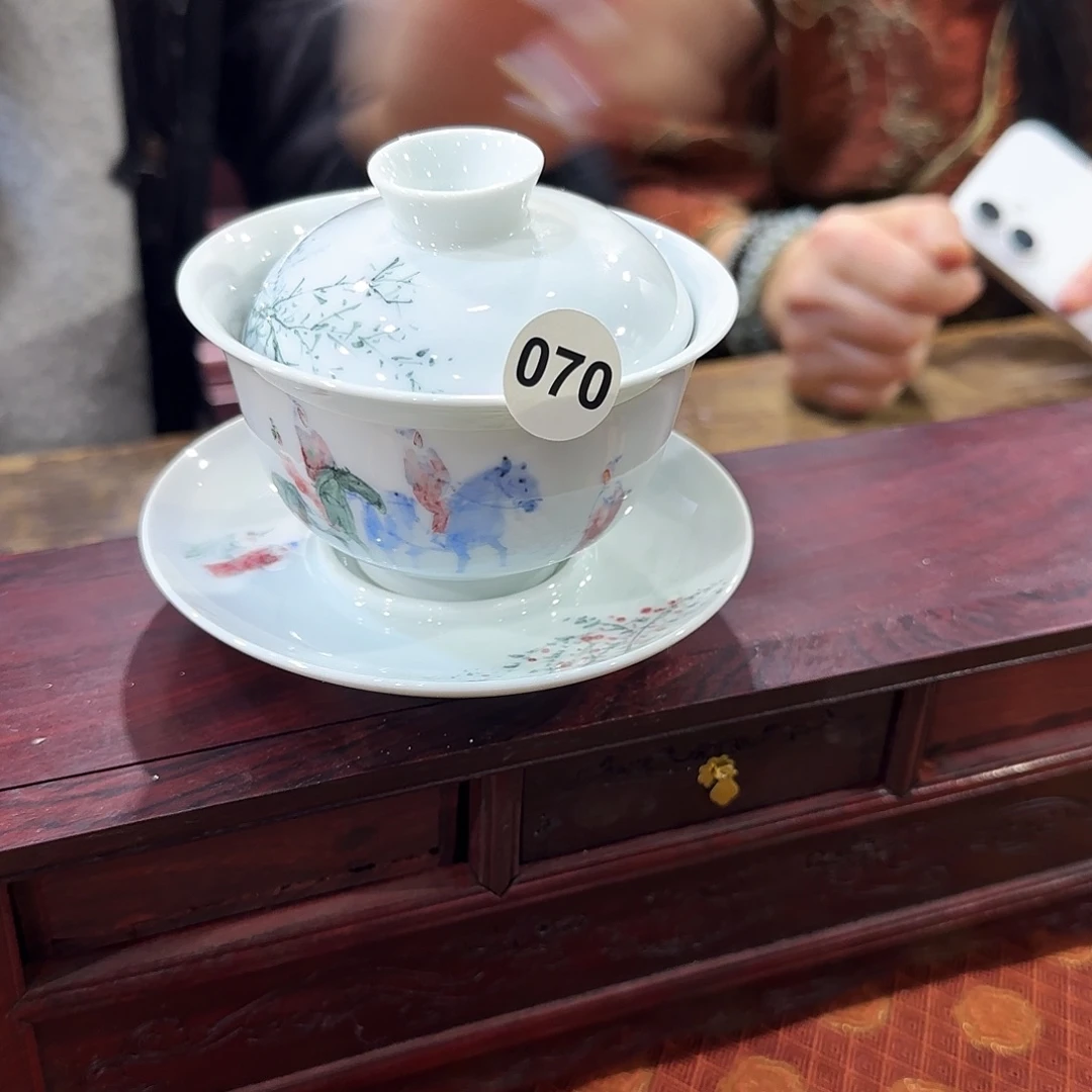 瓷壶景德镇兰子70号