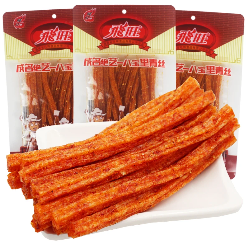 飞旺八宝里青丝辣条大包麻辣8090回忆儿时怀旧小零食小吃休闲食品