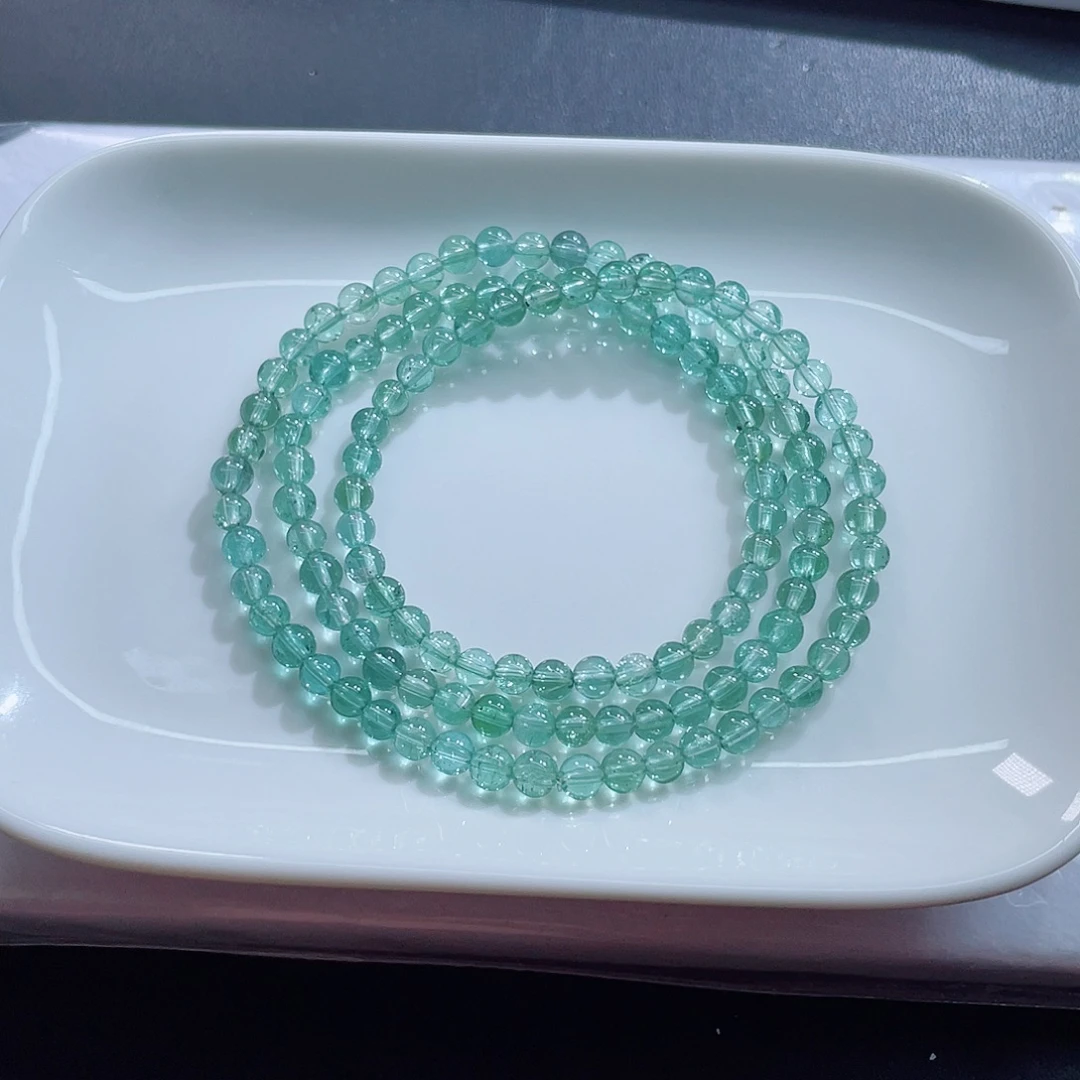 手链碧玺未镶嵌4.8mm左右