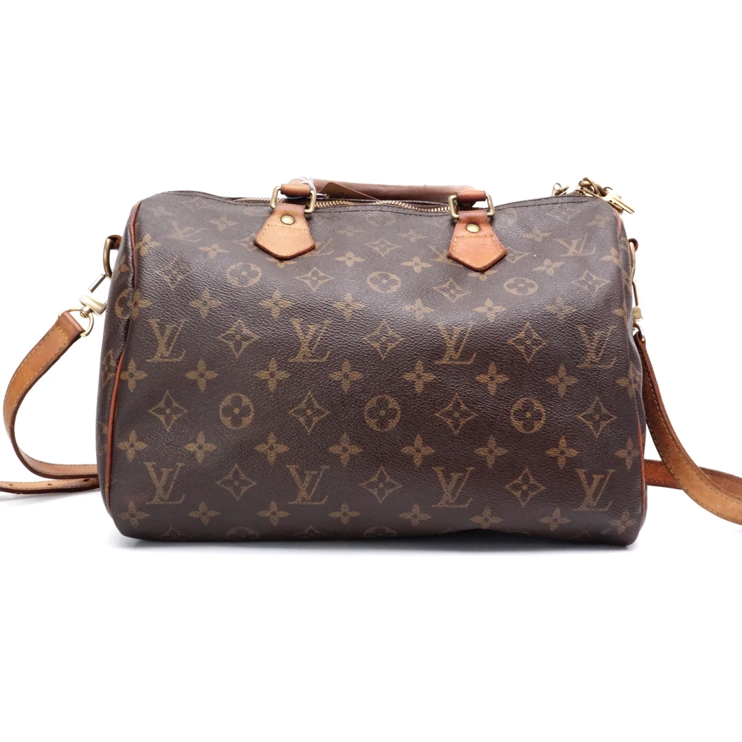 95新 LouisVuitton/路易威登 LV路易威登老花speedy30 82216