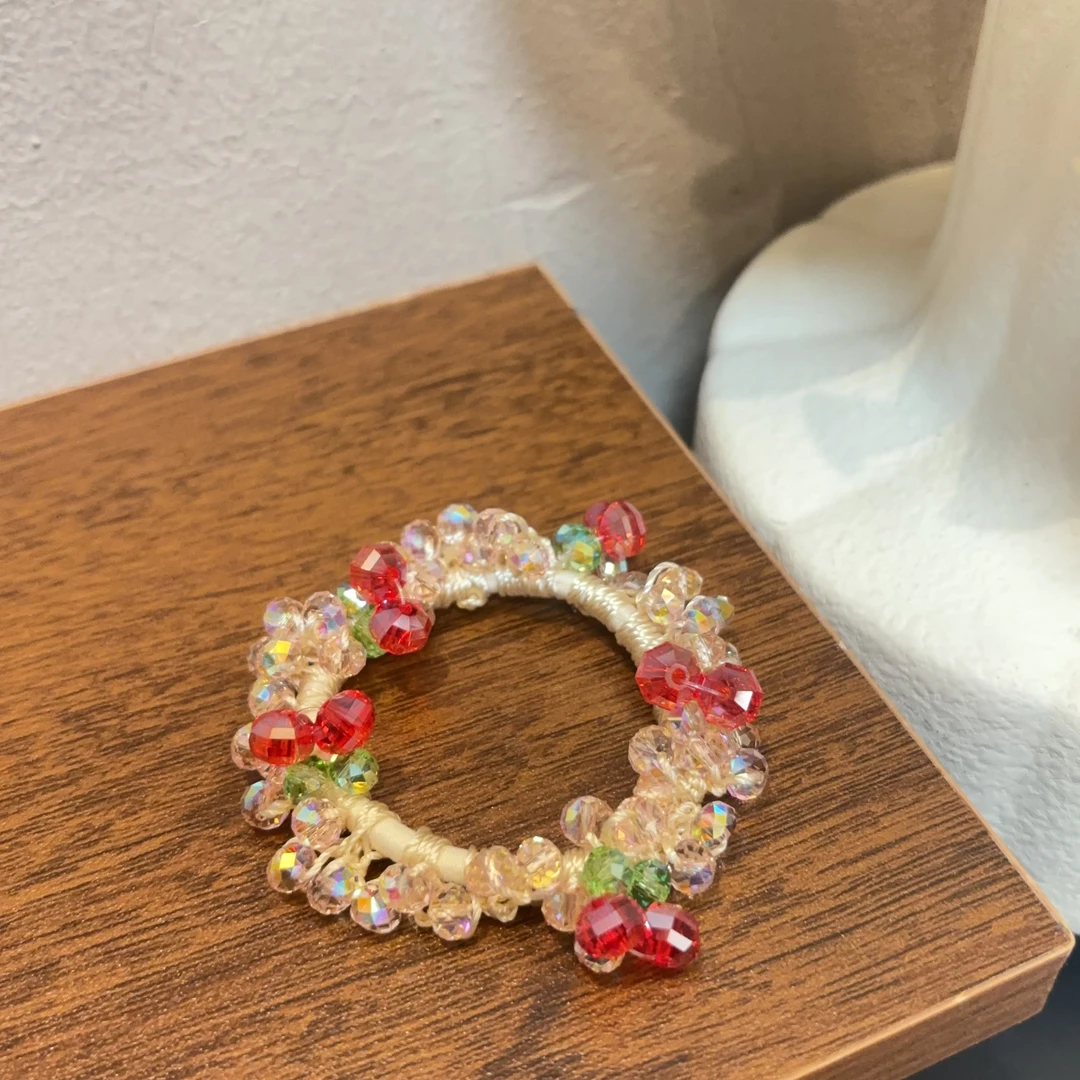 设计款小樱桃发圈T39