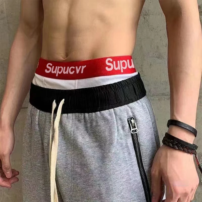 男士内裤男生内裤青少年内裤SUP男生内裤舒适棉中腰透气运动潮流