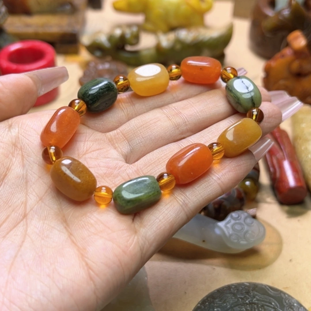 【闪购商品】蛇纹石玉颈饰未镶嵌