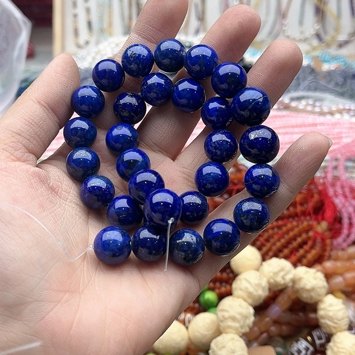 玛瑙/玉髓珠宝半成品未镶嵌零*发一条青金