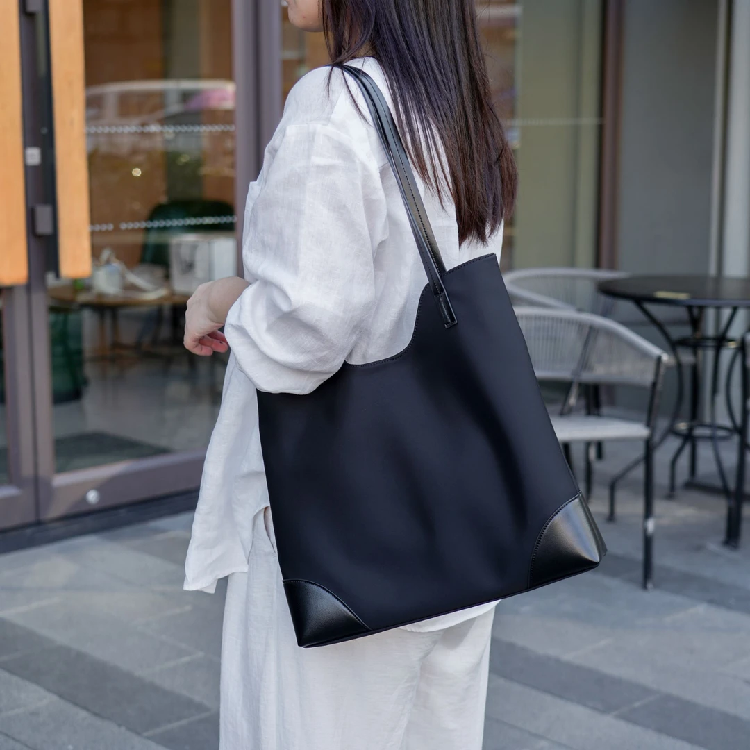 Gefanxi/歌梵希2025新款大容量通勤手提包百搭时尚单肩托特女士包