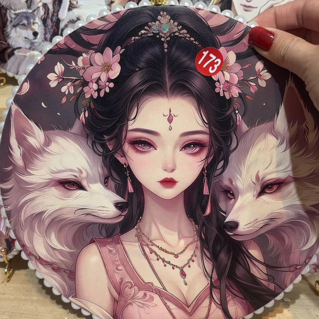 景德镇手绘花盆陶瓷25cm