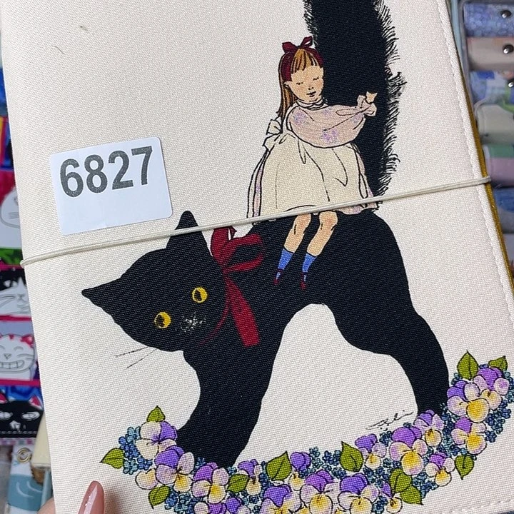 织绣A5活页不带纸6827