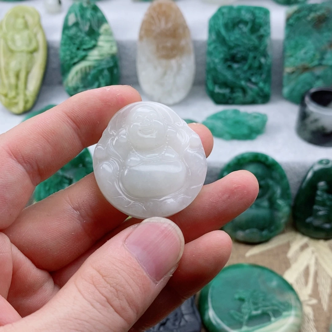 1***6独山玉未镶嵌吊坠(赠链)