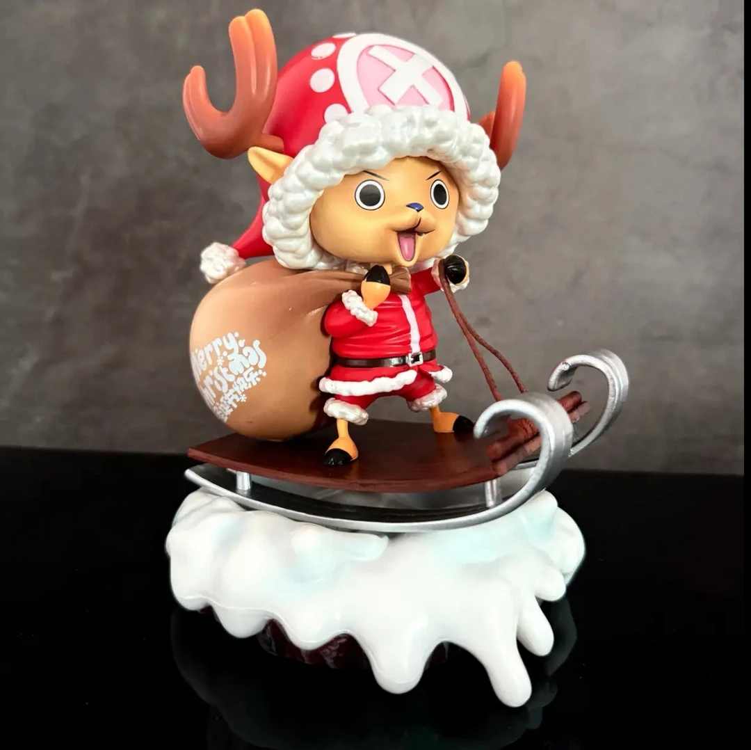 【造物严选】圣诞乔巴16cm 海贼王动漫GK手办车载桌搭模型摆件礼品