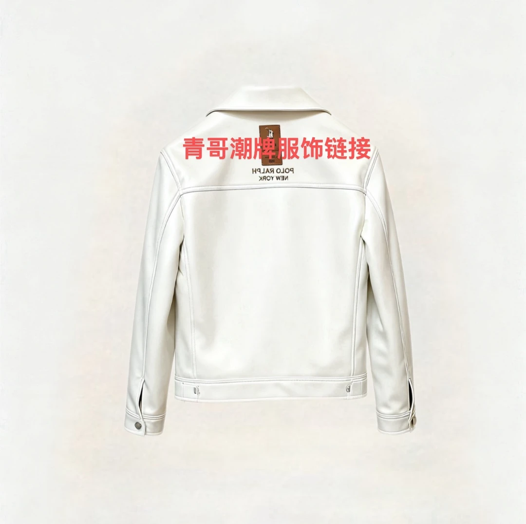 【FX-1616】欧洲贵族秋冬新款复古老钱风皮衣-香港FRX奢品