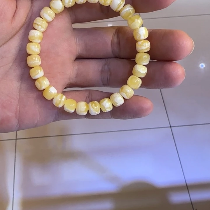 手链琥珀未镶嵌蜜蜡