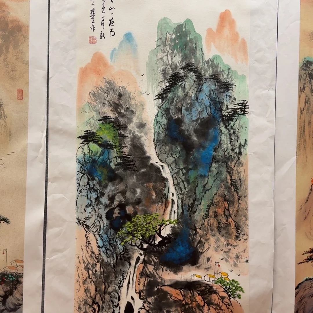 国画刘儒樵三尺作品