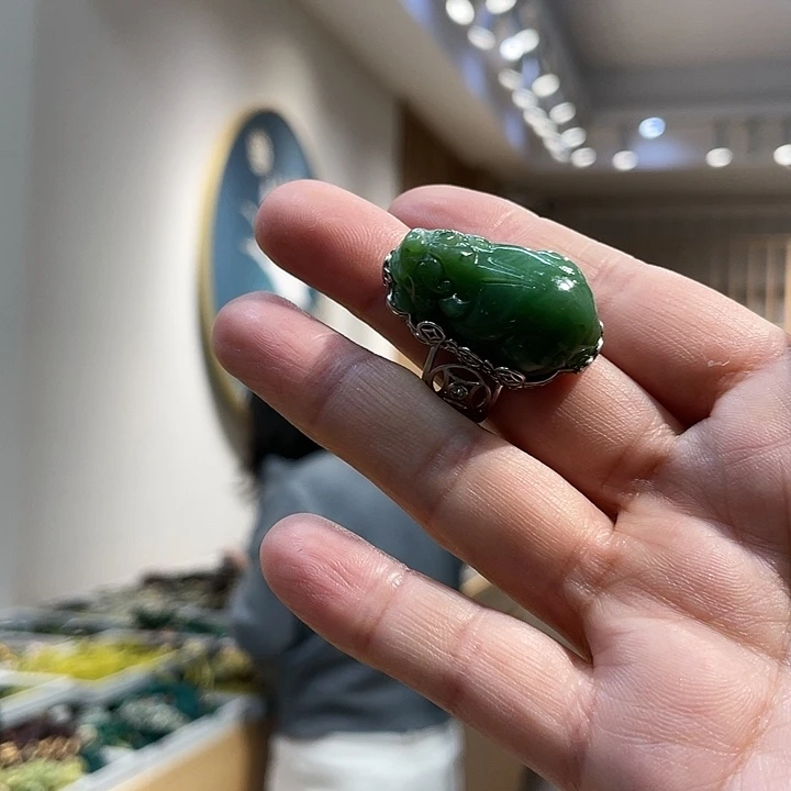 【闪购商品】和田玉（糖玉）颈饰银S925镶嵌