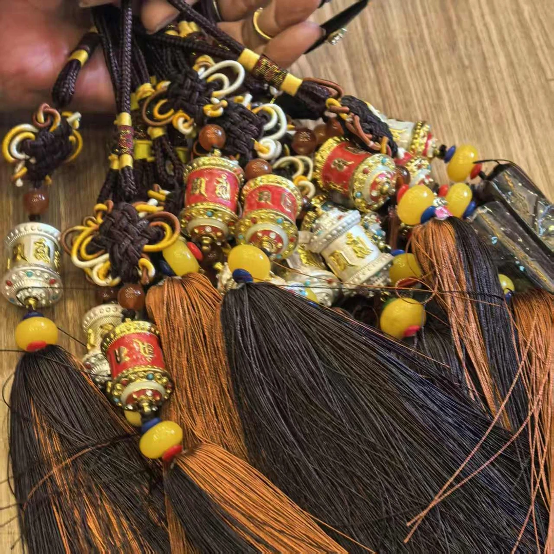 合金皮质吊坠 （多样性发一）车挂挂件【老银工厂店】时尚六字挂件