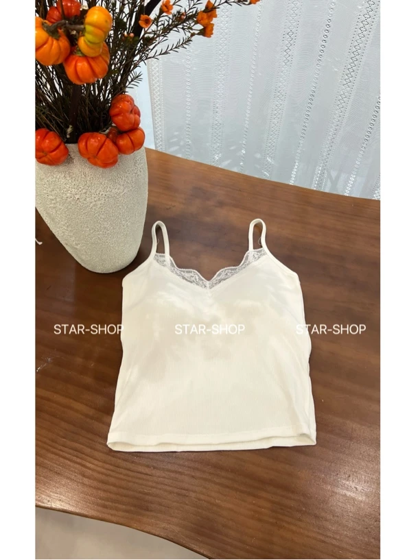 25春夏 蕾丝边 背心